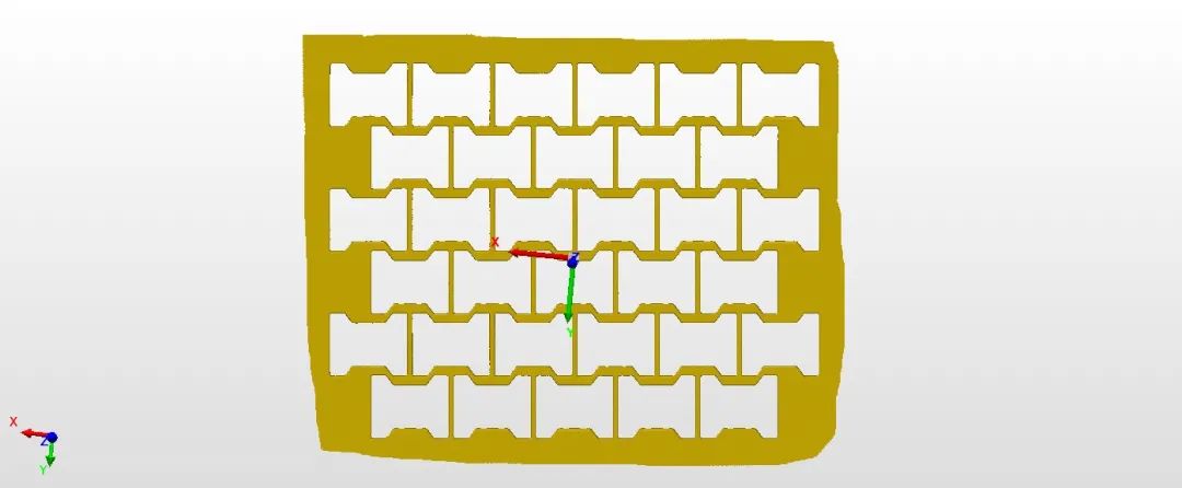 使用AtlaScan扫描工字砖下模 使用AtlaScan扫描工字砖下模