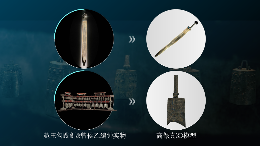 “触手可及”的国宝:越王勾践剑&曾侯乙编钟数字重生 “触手可及”的国宝:越王勾践剑&曾侯乙编钟数字重生